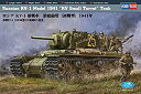 【中古】ホビーボス 1/48 ロシアKV-1重戦車 溶接砲塔 初期型 1941年 プラモデル