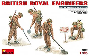 【中古】ミニアート 1/35 イギリス軍地雷除去工兵セット MA35083 プラモデル