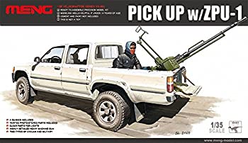 【中古】モンモデル 1/35 ピックアップトラック w/ZPU-1 プラモデル