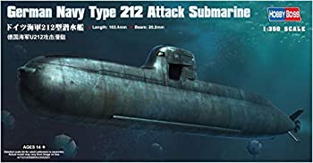 【中古】ホビーボス 1/350 潜水艦シリーズ ドイツ海軍 212型潜水艦 プラモデル
