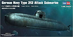 【中古】(未使用品)ホビーボス 1/350 潜水艦シリーズ ドイツ海軍 212型潜水艦 プラモデル