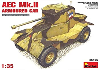 【中古】ミニアート 1/35 AEC MK.II装甲車 MA35155 プラモデル