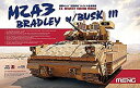 【中古】モンモデル 1/35 M2A3 ブラッドレー BUSKIII フルインテリア プラモデル