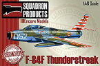 【中古】プラッツ 1/48 F-84F サンダーストリーク プラモデル EC48006