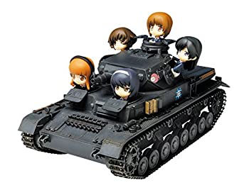 【中古】プラッツ 1/35 ガールズ&パンツァー IV号戦車D型 あんこうチーム w/デフォルメ あんこうチーム (パンツァージャケットver.) プラモデル GP-26