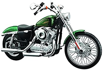【中古】（非常に良い）マイスト 1/12 完成品バイク ハーレー ダビッドソン 2012 XL 1200V セブンティーツー グリーン