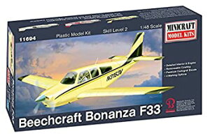 【中古】ミニクラフト 1/48 ビーチクラフト ボナンザ F-33 プラモデル MC11694