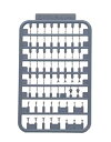 【中古】フジミ模型 1/700 特シリーズ No.203 日本海軍艦艇用 水平双眼望遠鏡・探照灯セット(w/2ピース25ミリ機銃) プラモデル 特203