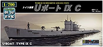 【中古】(未使用品)童友社 1/700 世界の潜水艦シリーズ No.7 ドイツ海軍 Uボート IXC プラモデル【メーカー名】童友社(DOYUSHA)【メーカー型番】【ブランド名】童友社(DOYUSHA)【商品説明】童友社 1/700 世界の潜水艦シリーズ No.7 ドイツ海軍 Uボート IXC プラモデル1/700統一スケールなのでコレクションに最適。組み立て、塗装が必要なプラモデル。別途、工具、塗料等が必要。完成サイズ:全長106.2mm未使用ですが 弊社で一般の方から買取しました中古品です。 一点物で売り切れ終了です。画像はイメージ写真ですので商品のコンディション、付属品の有無については入荷の度異なります。当店にて、動作確認・点検・アルコール等のクリーニングを施しております。中古品のため限定特典や補償等は、商品名、説明に記載があっても付属しておりません予めご了承下さい。当店では初期不良に限り、商品到着から7日間は返品を 受付けております。他モールとの併売品の為、完売の際はご連絡致しますのでご了承ください。ご注文からお届けまで1、ご注文⇒ご注文は24時間受け付けております。2、注文確認⇒ご注文後、当店から注文確認メールを送信します。3、お届けまで3〜10営業日程度とお考え下さい。4、入金確認⇒前払い決済をご選択の場合、ご入金確認後、配送手配を致します。5、出荷⇒配送準備が整い次第、出荷致します。配送業者、追跡番号等の詳細をメール送信致します。6、到着⇒出荷後、1〜3日後に商品が到着します。　※離島、北海道、九州、沖縄は遅れる場合がございます。予めご了承下さい。お電話でのお問合せは少人数で運営の為受け付けておりませんので、メールにてお問合せお願い致します。営業時間　月〜金　10:00〜17:00お客様都合によるご注文後のキャンセル・返品はお受けしておりませんのでご了承下さい。