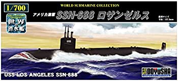 【中古】(未使用品)童友社 1/700 世界の潜水艦シリーズ No.14 アメリカ海軍 SSN-688 ロサンゼルス プラモデル