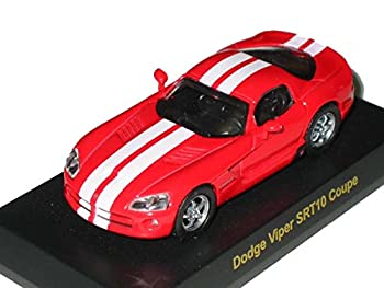 【中古】京商 1/64　USAスポーツカー　 ミニカーコレクション1　 ダッジ・バイパー　SRT10　クーペ　 赤