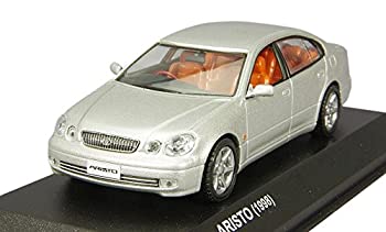 【中古】京商オリジナ 1/43 トヨタ アリスト V300 1998 シルバーメタリック 完成品
