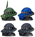 【中古】機動戦士ガンダム EXCEED MODEL ZAKU HEAD4 全4種セット