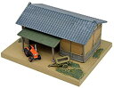 【中古】(非常に良い)情景コレクション 情景小物070-2 農機小屋と農機A2 ジオラマ用品
