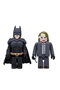 【中古】KUBRICK バットマン&ジョーカー (ダークナイトVer.) ABS&PVC 塗装済みアクションフィギュア