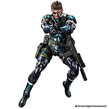 【中古】PLAY ARTS改-kai- スネーク　メタリックVer. METAL GEAR SOLID V GROUND ZEROES