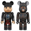 【中古】BE@RBRICK ベアブリック BE@RBRICK 桃太郎 & 鬼 2体セット『PEPSI NEX ZERO × Momotaro』 ABS&PVC製 塗装済み 可動フィギュア