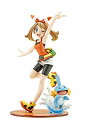 【中古】ARTFX J 『ポケットモンスター』シリーズ ハルカ with ミズゴロウ 1/8スケール PVC製 塗装済み完成品フィギュア