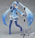 【中古】(非常に良い)figma 雪ミク ふわふわコートver.(GOODSMILE ONLINE SHOP、雪ミク スカイタウン限定)