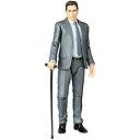 【中古】MAFEX マフェックス No.079 ダークナイト トリロジー ブルース ウェイン 全高約160mm 塗装済み 可動フィギュア