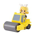 【中古】ねんどろいどぷらす ボーカロイド 激走プルバックカー リン&ロードローラー(イエロー)