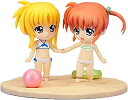 【中古】ねんどろいどぷち なのは&フェイト 夏の思い出セット|詳細画像