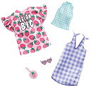 【中古】バービー服 -- 2つの衣装と2つのアクセサリー人形、6。