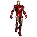 【中古】ムービー・マスターピース アベンジャーズ1/6スケールフィギュア アイアンマン・マーク7