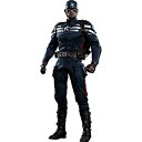 【中古】ムービー・マスターピース キャプテン・アメリカ/ウィンター・ソルジャー キャプテン・アメリカ(ステルス・スーツ版) 1/6スケール プラスチック