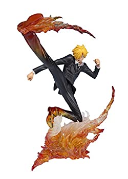 【中古】フィギュアーツZERO ONE PIECE サンジ-悪魔風脚一級挽き肉-(ディアブルジャンブ プルミエール アッシ) 約160mm ABS PVC製 塗装済み完成品フィギ