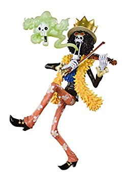 【中古】フィギュアーツZERO ONE PIECE 鼻唄のブルック 約200mm ABS&PVC製 塗装済み完成品フィギュア