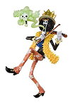 【中古】フィギュアーツZERO ONE PIECE 鼻唄のブルック 約200mm ABS&PVC製 塗装済み完成品フィギュア