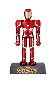 【中古】超合金 HEROES アベンジャーズ アイアンマン マーク50 約100mm ABS製 塗装済み可動フィギュア