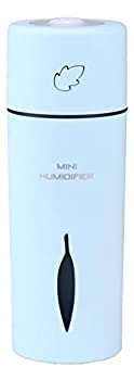 【中古】(非常に良い)東洋ケース 卓上加湿器 スカイブルー 5.4×5.4×15.2cm スマートボトル USB給電 超音波式 MHUM-SB-BL