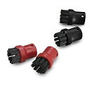 【中古】(非常に良い)ケルヒャー SC用 ブラシ 4個 2863-0580