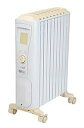 【中古】DeLonghi(デロンギ) オイルヒーター ベルカルド RHJ75V0815 10〜13畳用 クリームベージュ