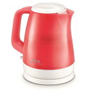 【中古】(非常に良い)ティファール(T-FAL) 電気ケトル 1.5L レッドデルフィニヴィジョン KO1515JP