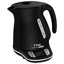 【中古】(非常に良い)ティファール(T-FAL) 電気ケトル 1.2L ブラックジャスティン プラス コントロール KO7558JP