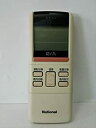 【中古】ナショナル エアコンリモコン A75C590