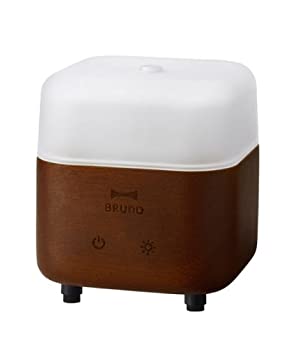 【中古】BRUNO ウッドアロマディフューザー スクエア BOE013-DBR