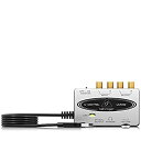 【中古】(未使用品)ベリンガー 2入力2出力 デジタル出力搭載USBオーディオインターフェース ホワイト UCA202 U-CONTROL