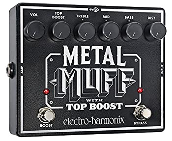 【中古】(非常に良い)electro-harmonix エレクトロハーモニクス エフェクター ディストーション Metal Muff