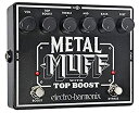 【中古】(未使用品)electro-harmonix エレクトロハーモニクス エフェクター ディストーション Metal Muff 【メーカー名】ELECTRO-HARMONIX【メーカー型番】METAL MUFF【ブランド名】ELECTRO-HARMONIX【商品説明】electro-harmonix エレクトロハーモニクス エフェクター ディストーション Metal Muff 既存のペダルを凌駕する最強のメタル・ディストーションパワフルな3バンドEQは迫力ある低音や劇的なミッドカットが可能トップブースト機能はエッジの効いたリードサウンドを実現バッファードバイパス未使用ですが 弊社で一般の方から買取しました中古品です。 一点物で売り切れ終了です。画像はイメージ写真ですので商品のコンディション、付属品の有無については入荷の度異なります。当店にて、動作確認・点検・アルコール等のクリーニングを施しております。中古品のため限定特典や補償等は、商品名、説明に記載があっても付属しておりません予めご了承下さい。当店では初期不良に限り、商品到着から7日間は返品を 受付けております。他モールとの併売品の為、完売の際はご連絡致しますのでご了承ください。ご注文からお届けまで1、ご注文⇒ご注文は24時間受け付けております。2、注文確認⇒ご注文後、当店から注文確認メールを送信します。3、お届けまで3〜10営業日程度とお考え下さい。4、入金確認⇒前払い決済をご選択の場合、ご入金確認後、配送手配を致します。5、出荷⇒配送準備が整い次第、出荷致します。配送業者、追跡番号等の詳細をメール送信致します。6、到着⇒出荷後、1〜3日後に商品が到着します。　※離島、北海道、九州、沖縄は遅れる場合がございます。予めご了承下さい。お電話でのお問合せは少人数で運営の為受け付けておりませんので、メールにてお問合せお願い致します。営業時間　月〜金　10:00〜17:00お客様都合によるご注文後のキャンセル・返品はお受けしておりませんのでご了承下さい。