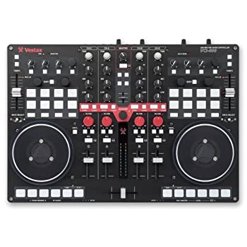 【中古】Vestax DJコントローラー VCI-400 Serato DJ/Traktor/Virtual DJ対応 ミキサー内蔵 4チャンネル