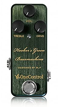 【中古】One Control ワンコントロール エフェクター ベース用 オーバードライブ Hooker's Green Bass Machine【メーカー名】One Control【メーカー型番】Hooker's Green Bass Machine【ブランド名】One Control【商品説明】One Control ワンコントロール エフェクター ベース用 オーバードライブ Hooker's Green Bass Machineベーシストが求める歪みエフェクターチューブアンプのレスポンス、トランジスタの歪み、両方の特性を実現9V電池内蔵可能ベースチューブアンプに匹敵する広いダイナミクスレンジで、ベーシストの指先の表現を逃しません中古品のため使用に伴うキズ等がございますが、問題なくご使用頂ける商品です。画像はイメージ写真ですので商品のコンディション、付属品の有無については入荷の度異なります。当店にて、動作確認・点検・アルコール等のクリーニングを施しております。中古品のため限定特典や補償等は、商品名、説明に記載があっても付属しておりません予めご了承下さい。当店では初期不良に限り、商品到着から7日間は返品を 受付けております。他モールとの併売品の為、完売の際はご連絡致しますのでご了承ください。ご注文からお届けまで1、ご注文⇒ご注文は24時間受け付けております。2、注文確認⇒ご注文後、当店から注文確認メールを送信します。3、お届けまで3〜10営業日程度とお考え下さい。4、入金確認⇒前払い決済をご選択の場合、ご入金確認後、配送手配を致します。5、出荷⇒配送準備が整い次第、出荷致します。配送業者、追跡番号等の詳細をメール送信致します。6、到着⇒出荷後、1〜3日後に商品が到着します。　※離島、北海道、九州、沖縄は遅れる場合がございます。予めご了承下さい。お電話でのお問合せは少人数で運営の為受け付けておりませんので、メールにてお問合せお願い致します。営業時間　月〜金　10:00〜17:00お客様都合によるご注文後のキャンセル・返品はお受けしておりませんのでご了承下さい。