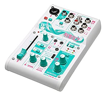 【中古】YAMAHA ウェブキャスティングミキサー 3チャンネル 「初音ミクおためしセット」 AG03-MIKU