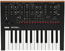 【中古】KORG モノフォニック アナログ シンセサイザー monologue BK モノローグ ブラック 25鍵 16ステップシーケンサー オシロスコープ搭載 電池駆動 軽