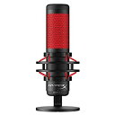 【中古】(非常に良い)キングストン HyperX QuadCastスタンドアロンマイク ストリーマー/コンテンツクリエーター/ゲーマー向け HX-MICQC-B...