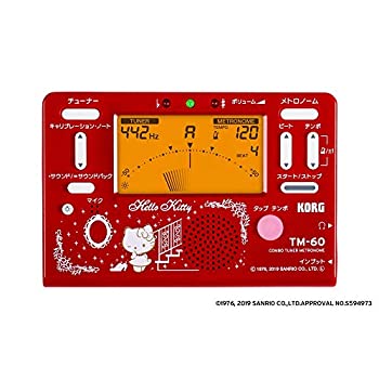 【中古】KORG コルグ - コンボ チューナー メトロノーム TM-60 ハローキティ TM-60-SKT2