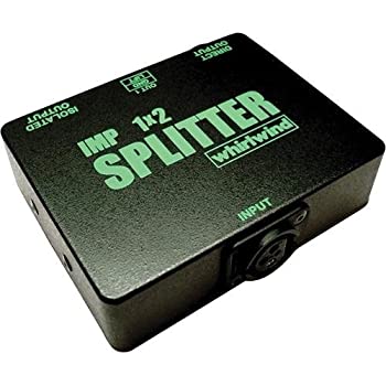 (未使用品)whirlwind 1 IN 2 OUT マイクレベルスプリッター IMP 1X2 SPLITTER